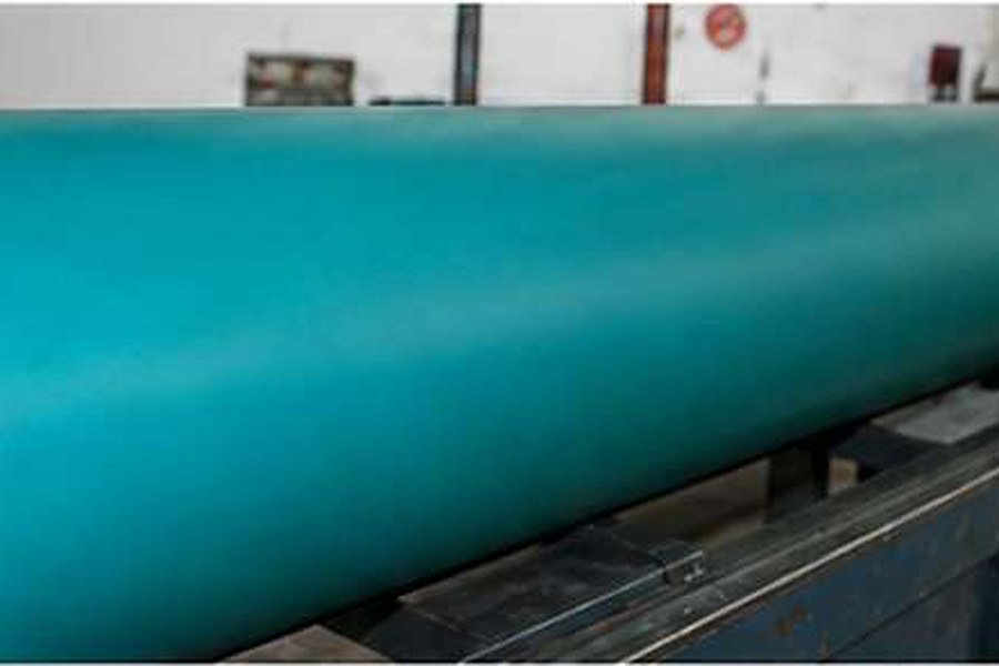 Cilindro laminador em poliuretano fabricada pela Petromix